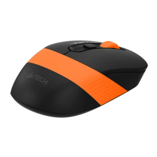 Мышь A4Tech Fstyler FG10 черный/оранжевый оптическая (2000dpi) беспроводная USB (4but) Мышь A4Tech Fstyler FG10 черный/оранжевый оптическая (2000dpi) беспроводная USB (4but)